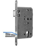 BMH Fluchtt�rschloss 1013, 1-flg. Funktion D, einw�rts,DM 65/24,rechts,Edelstahl