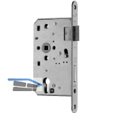 BMH Fluchtt�rschloss 1035 E, 1-flg. /EN 179, DM 65/24, rechts, Edelstahl