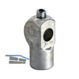 Stangenanschluss M 10, 1 Satz = 2 St�ck, Stahl blank