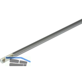 Treibriegelstange rund, 1300 mm, � 10 mm, Gewinde M 10, verzinkt