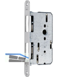 Fluchtt�rtreibriegel 2390 f�r 23er-Serie, links, DM 65/20, Flachstulp, Edelstahl