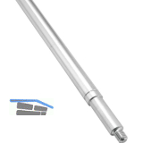 BKS Treibriegelstange 9006, 1187 mm, f�r unten, Stahl verzinkt