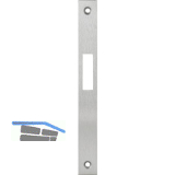 Schlie�blech S40 f�r Schiebet�rschloss 1340, flach eckig, Edelstahl