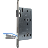 KFV Magnetfallenschloss 116 1/2, WC 78mm, Stulp rund, Edelstahl