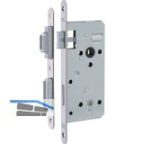 DORMAKABA Magnetfallenschloss Cludo WC mit 2-fach verstellbarem Schlie�blech