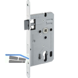 DORMAKABA Einstemmschloss ergo PZ, DM 55, Stahl verzinkt silberf�rbig