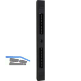 Schlie�blech verstellbar SB/VAR.7 z.Einfr�sen,Rad. 3,5 mm, Zamak schwarz matt