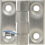 Schaltschrankscharnier 40 x 40 x 5 mm, Edelstahl