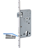 Fluchtt�rschloss 127/PA.E, 1-flg. Funktion E/ EN 179, Fl�sterfalle, DM 60/300