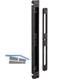 HALC� Schlie�blech 4-fach verstellbar, Stahl schwarz passiviert beschichtet