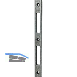 HALC� FH-Schlie�blech 3-fach verstellbar, Stahl schwarz passiviert beschichtet