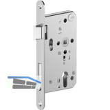 ECO Fluchtt�rhauptschloss GBS 194, 1-flg. Funktion C, links, DM65, Edelstahl