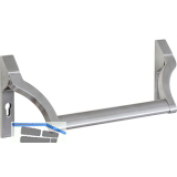 BKS Stangengriff 74000 EN 1125, Gangfl�gel PZ 72, ohne Griffrohr, Edelstahl