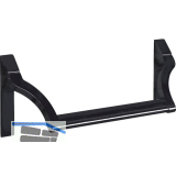 BKS Stangengriff 74000 EN 1125, Standfl�gel UG, ohne Griffrohr, schwarz matt