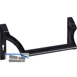 BKS Stangengriff 74000 EN 1125, Gangfl�gel PZ 72, ohne Griffrohr, schwarz matt