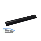 BKS Griffrohr 7100 f�r Stangengriff, 1500 mm, schwarz matt