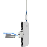 Zusatzverriegelung mit Abfrage f.Secury MFV, links, 148,2 x 43,4 mm