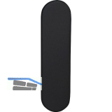 BKS Blindschild rund B 72210, schwarz