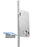 WG Einstemmschloss PZ mit Rollfalle, DM 50 mm, Stahl silberf�rbig verzinkt