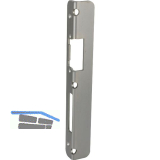 Winkelschlie�blech zu KFV AS f. Falle u. Riegel, Falz 4 mm, links, verz. silber