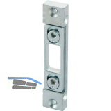 KFV Schlie�teil f.Bolzenverrieg. zu AS2300 Falz 11mm,Stulp 16mm,verzinkt silber