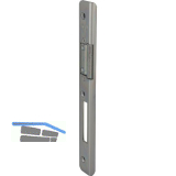 GU Schlie�blech verdeckt m. Austauschst�ck, Y = 13 mm, Stahl dekorsilber, links