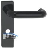 FS-Dr�ckergarnitur U-Form - auf Kurzschild PZ 72, TS bis 53 mm, schwarz