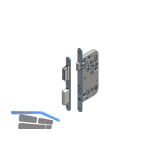 WG Magnetfallenschloss 340 RNM WC mit Schlie�blech, DM 50, VK 8,5 mm