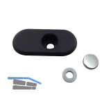 Magnet f�r Reedkontakt KFV Genius, oval zum Einstecken in Bolzenschlie�st�cke