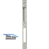 Schlie�blech GU-Secury z. Einfr�sen, Stulp 20 mm, Falz 4 mm, verzinkt silber