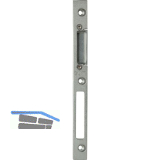 Schlie�blech GU-Secury z. Einfr�sen verstell. links, Falz 4 mm, verzinkt silber