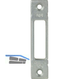 Schlie�teil f. Secury f. Massiv- u.Automatic-Riegel,Stulp 16 mm, verzinkt silber