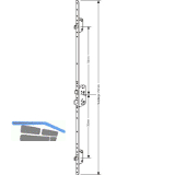 GU MFV-Schloss Secury Automatic DIN, DM 55,Stulp 1750 x 20 x 2,5mm rund, silber