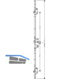 GU MFV-Schloss Secury Automatic DIN, DM 65,Stulp 1750 x 20 x 2,5mm rund, silber