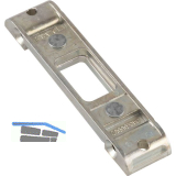 KFV Schlie�teil f. Bolzenverrieg. zu AS2300 Falz 4mm, Stulp 20mm,verzinkt silber