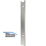 Anschlussstulp/Stulpverl�ngerung unten Secury MFV, 130 x 20 eckig, Edelstahl