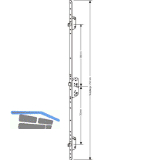 GU MFV-Schloss Secury Automatic �NORM,DM 65,Stulp 1750 x 20 x 2,5mm rund,silber