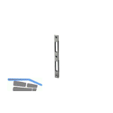 WG Schlie�blech 3/PSR einfr�sbar f. Falle/Riegel, verzinkt silber