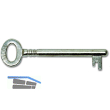 Schl�ssel Einheitssperre 61005, Zamak vernickelt