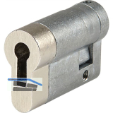 Einbauhalbzylinder gleichsperrend Sperre 61005 Keilbart A37/C48 mm vernickelt