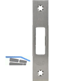 Schlie�blech f�r MFV Secury Hauptfalle 1-flg. Flach 24 x 3 x 120, Edelstahl