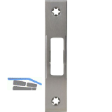 Schlie�blech f�r MFV Secury 2-flg. Flach 24 x 3 x 120 mm Zusatzfalle, Edelstahl