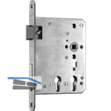 BMH Fluchtt�rschloss 1019 PZW f�r 2 Profilzylinder, rechts, DM 32/65, Edelstahl