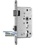 BMH Fluchtt�rschloss 1128 PZ, DM 65/20, rechts, Edelstahl, B einw�rts