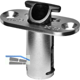 BMH Schaltschloss 1141, Stulp 54 x 24 mm rund, f. DM 65, 80,100mm,Stahl verzinkt