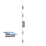 MFV-Schloss 124-MF6/Cerbero, DM 65, Stulp 2200 x 20 x 3 mm eckig, silberf�rbig