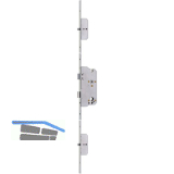 MFV-Schloss 124-MF4/Cerbero, DM 80,Stulp 2200 x 20 x 3 mm eckig, silberf�rbig