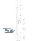 KFV MFV-Schloss BS 2300 �NORM, DM 35, Stulp 16 mm eckig, silber verzinkt