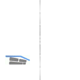 Schlie�leiste Falle u. Riegel zu STV F20 M4, Falz 4 mm, verzinkt silberf�rbig