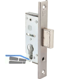 WSS Rohrrahmenschloss U-Stulp mit Riegel, DM 34, Edelstahl